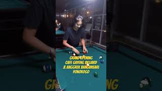 CAFE GAYENG BILLIARD PONOROGO billiardnetwork [upl. by Heigl]