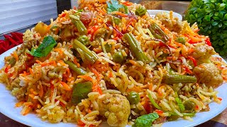 Mix Veg Biryani With Homemade Biryani Masala  Mix Veg Biryani Recipe ❤️ [upl. by Ramona]