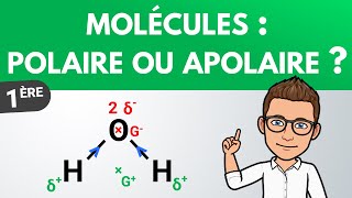 Déterminer la polarité dune molécule  Première  PhysiqueChimie [upl. by Crow]