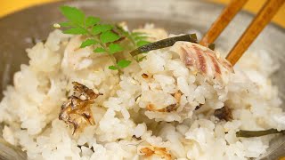 Taimeshi Recipe Seasoned Rice Cooked with Red Sea Bream  Cooking with Dog [upl. by Ahsei]