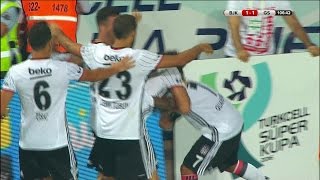 Beşiktaş 1  Galatasaray 1  Gol Quaresma [upl. by Atteuqehs538]