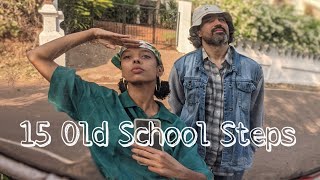 15 Old School Hip Hop Dance Steps With Names [upl. by Yalonda]