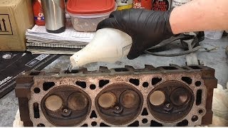 Water Testing Cylinder Heads to Diagnose Compression Issues [upl. by Hammock]