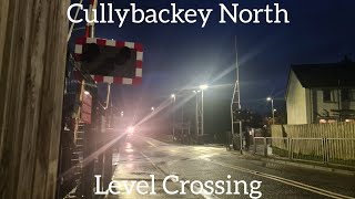 Cullybackey North Level Crossing Ballymena Monday December 04122023 [upl. by Clance]