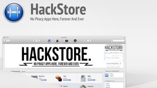 Hackstore The Free AppStore with no Restrictions Mac App [upl. by Xonnel]