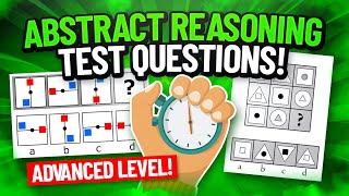 ABSTRACT REASONING TEST Questions amp Answers ADVANCED LEVEL HOW to PASS with 100 [upl. by Roberts579]