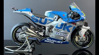 Team Suzuki Ecstar GSXRR 20  Tamiya 112  Motorcycle model [upl. by Pietje]