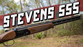 Cheap but is it worth it Stevens by Savage 555 12 Gauge OU Shotgun Review [upl. by Irrem85]