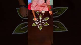 Simple Rangoli Design [upl. by Ainesej]