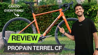 First Look At The Propain Terrel CF  Propains Very FIRST Gravel Bike [upl. by Forlini718]