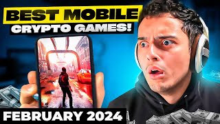 10 BEST Mobile Play To Earn Crypto Games February 2024 Android amp iOS [upl. by Letsou]