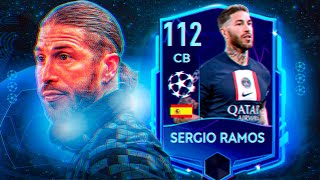 🔥SERGIO RAMOS UCL GRATIS ES JUGADOR TOP Review Fifa Mobile 23 [upl. by Uoliram]