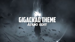 GIGACHAD THEME Audio Edit 🔥🗿 Gautam music phonk audioedit gigachad [upl. by Nonnaer]