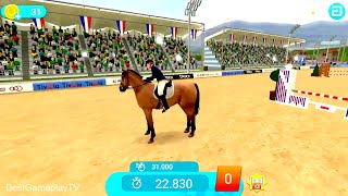 Horse World – Show Jumping  For all horse fans  Android Gameplay [upl. by Lula916]