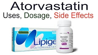 Atorvastatin Information Uses Dose and Side Effects [upl. by Nykal]