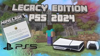 Como jugar Minecraft Legacy en PS5PS4 2024 [upl. by Efram]