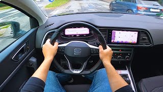 2023 Seat Ateca FR 15 TSI  pov test drive [upl. by Nielson]