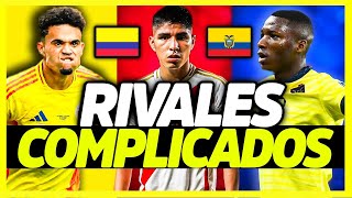 ¿CÓMO LLEGAN COLOMBIA Y ECUADOR LOS RIVALES DE PERÚ  ELIMINATORIAS SUDAMERICANAS [upl. by Ayatnwahs]