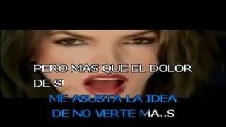 Engañada  Ana Barbara MV Karaoke [upl. by Yennaiv]