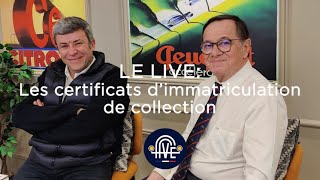 Replay  Le live quotCertificat de Collectionquot avec François Allain [upl. by Doownil]