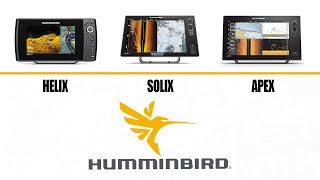 Humminbird Comparison  Helix Solix and Apex [upl. by Naitirb906]