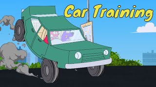 Car Training Ep  32  Pyaar Mohabbat Happy Lucky  Hindi Animated Cartoon Show  Zee Kids [upl. by Nednyl]