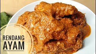 Resep rendang ayam [upl. by Guidotti66]