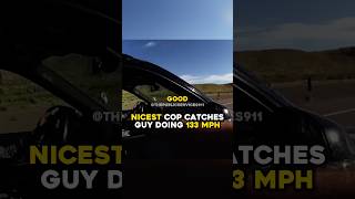 Nicest Cop Catches Guy Doing 133 MPH [upl. by Atimad]