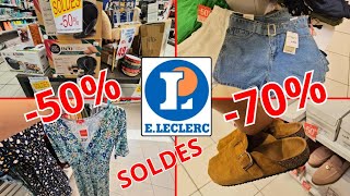 🔥 ELeclerc soldes jusquà 70 🔥🏃‍♀️‍➡️ [upl. by Risan]