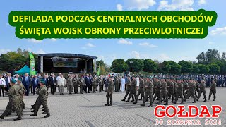 Defilada podczas centralnych obchodów Święta Wojsk Obrony Przeciwlotniczej  Gołdap 2024 [upl. by Cora]