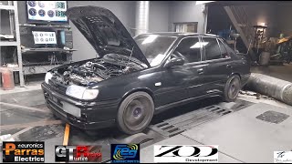 930whp Nissan SR20 VVL  Mitsubishi Evo Gearbox [upl. by Ferdinana71]