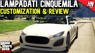 Lampadati Cinquemila Customization amp Review  GTA Online [upl. by Noyes]