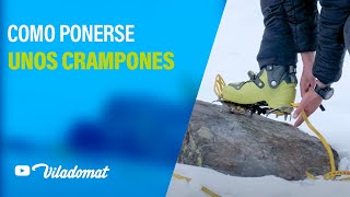 ✅ Cómo ponerse unos crampones [upl. by Aloin]