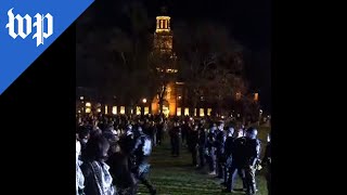 Police arrest protesters at Dartmouth College [upl. by Juieta]