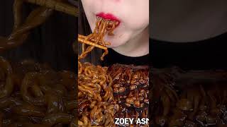 ASMR TRUFFLE BLACK BEAN NOODLES [upl. by Niklaus915]