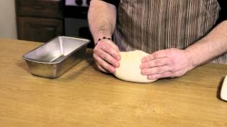 Loaf How to Shape Dough for a Loaf Pan [upl. by Stelu]