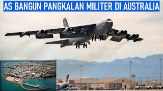 AMERIKA KERAHKAN BOMBER B52 DAN JET TEMPUR SILUMAN F22 KE AUSTRALIA UTARA [upl. by Arhna385]