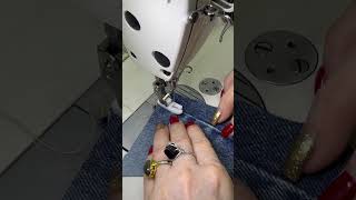 Qué hacer cuando no tienes hilo para coser jeans 👖 tips tipsdecostura coser [upl. by Natek]