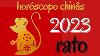 Horóscopo Chinês 2023  Rato [upl. by Juditha748]