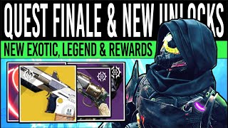 Destiny 2 QUEST FINALE amp NEW WEAPONS Exotics Master Challenges Nightfall amp Eververse 28 March [upl. by Mayworm]