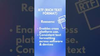 The Real Difference Between RTF and Word [upl. by Ymassej]