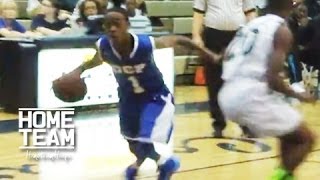 Kyrie Irving Watches 8th Grader Damon Harge amp OCP Put On A Show vs University [upl. by Sonni]