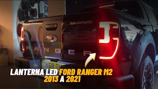 FORD RANGER 2013 A 2021  Lanterna Led M2 Ford Ranger 2013 a 2021  Up Import [upl. by Piscatelli494]