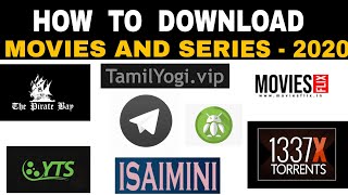 How to download Movies amp series 2020 sites and apps [upl. by Asiulairam]