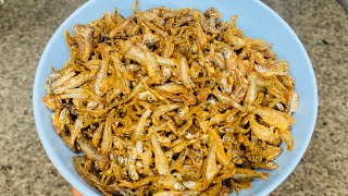 Omena Recipe  Silver Cyprinid  How To Make Dry Fry Omena  Terry’s Kitchen [upl. by Eerised]