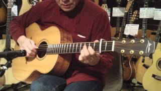 LOWDEN F35 Koa Demo by 細川MASH [upl. by Yenitirb816]