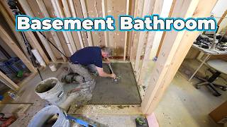 basement bathroom roughin drain and venting2 [upl. by Amitie359]