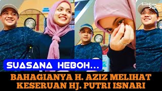 KESERUAN PUTRI ISNARI DAN AZIZ BIKIN SUASANA HEBOH [upl. by Killian]