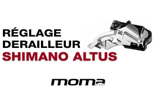 Réglage derailleur Shimano Altus [upl. by Aleahc]