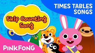 Skip Counting Song  Times Tables Songs  PINKFONG Songs for Children [upl. by Uzzi]